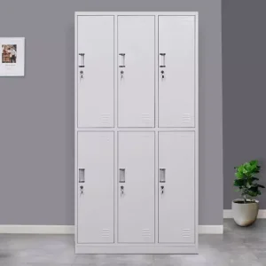 6-locker office filing cabinet