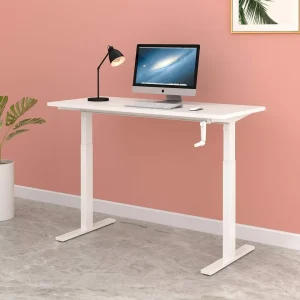 Manual adjustable height table