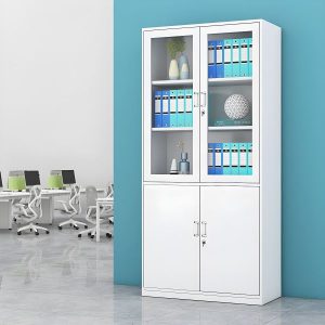 Steel lockable metallic cabinet