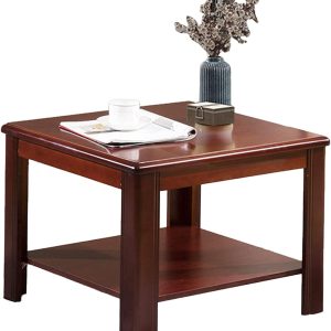 Mahogany office coffee stool