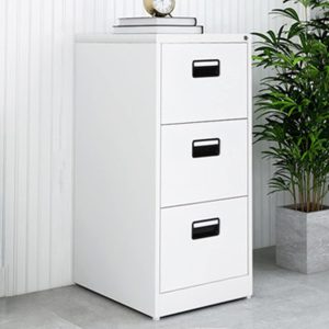 3-drawer vertical filing cabinet