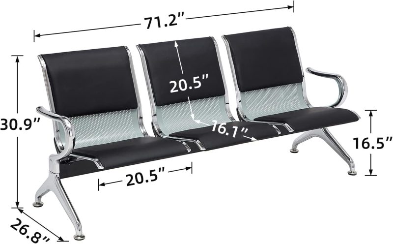Reception/Airport Waiting Chair - Image 3