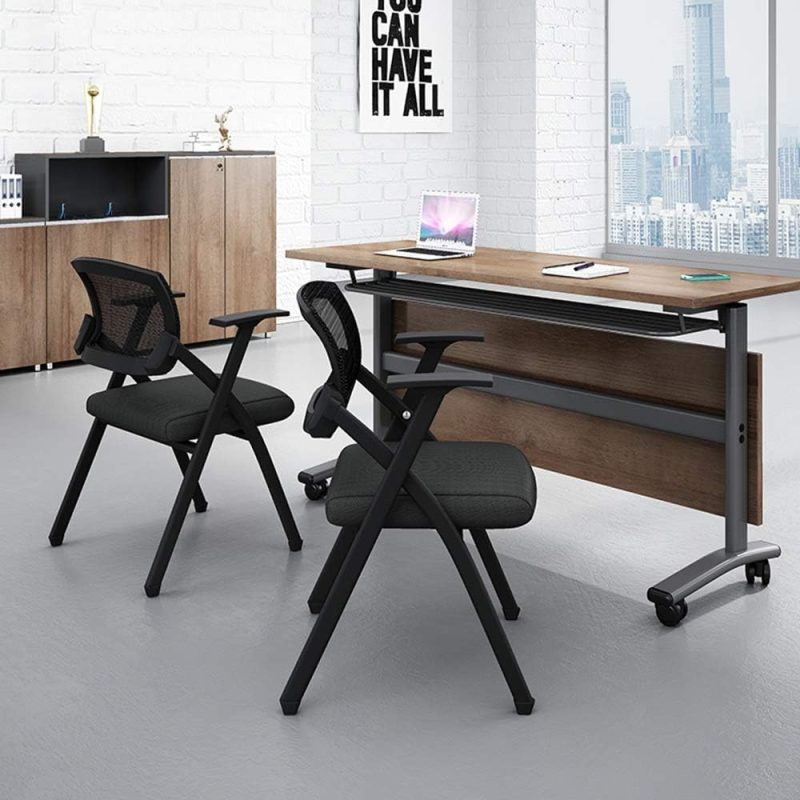 Mesh foldable office seat - Image 2