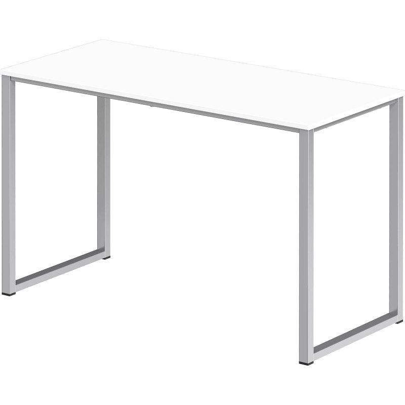 1.2m wooden desk with metallic legs - Image 2
