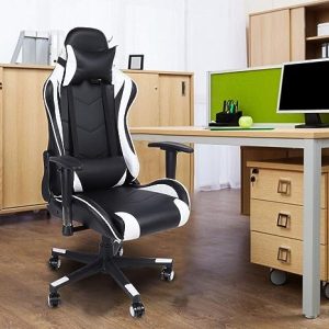 Gaming chair-white color