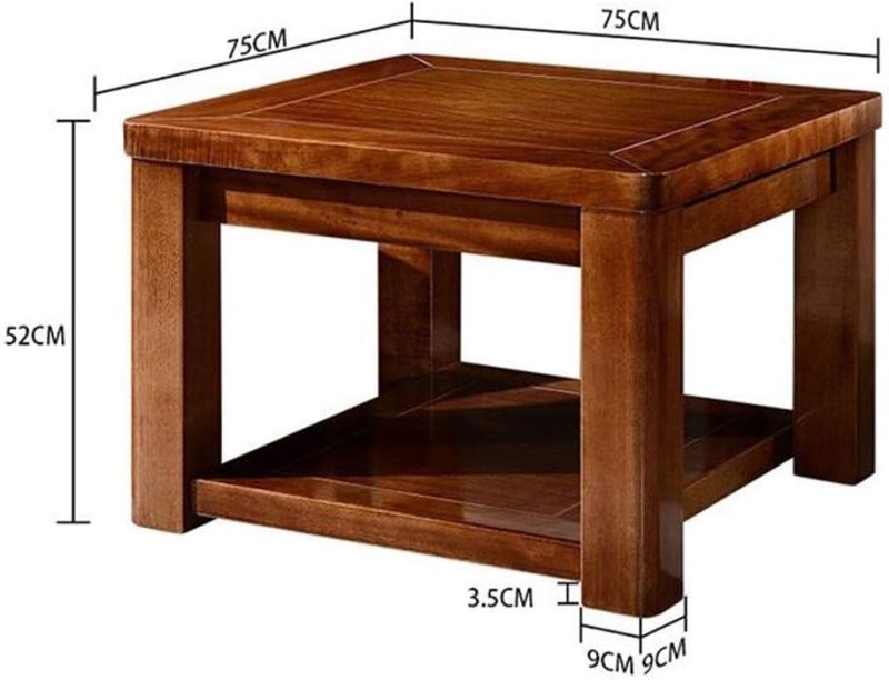 Mahogany office coffee stool - Image 3