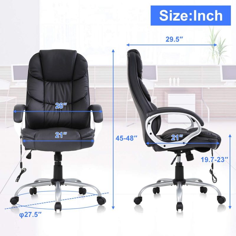 High back directors office chair - Image 3