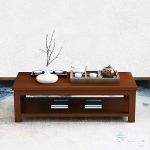 Executive office mahogany coffee table