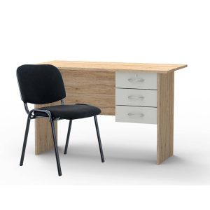 1.0m office desk & chair combo
