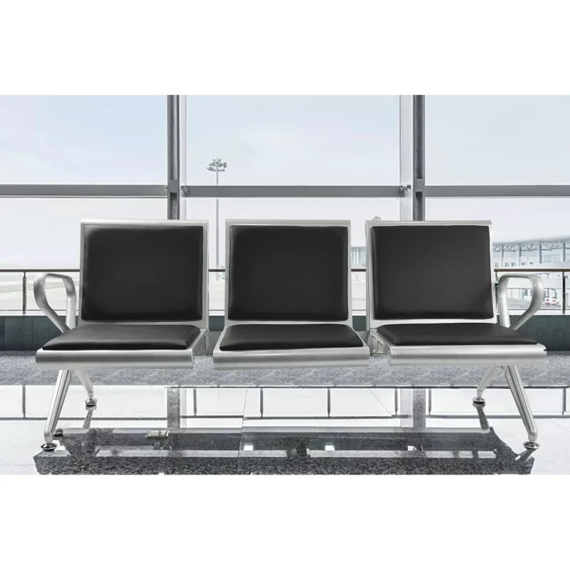 3-link padded heavyduty waiting bench - Image 3