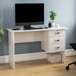 1000mm office desk-white