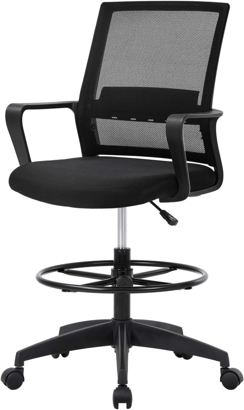 Ergonomic mid-back reception chair - Image 2