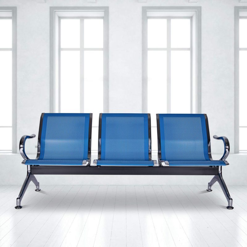 3-link airport/office waiting bench