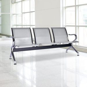 3 seater non-padded waiting bench
