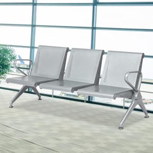 3-seater airport  waiting bench