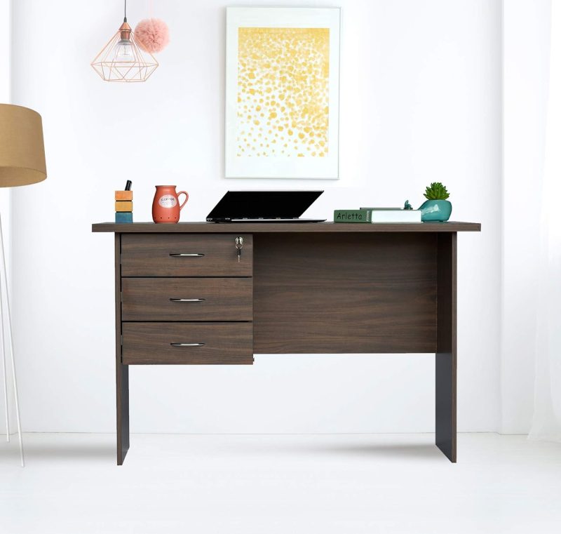 0.9m straight office desk