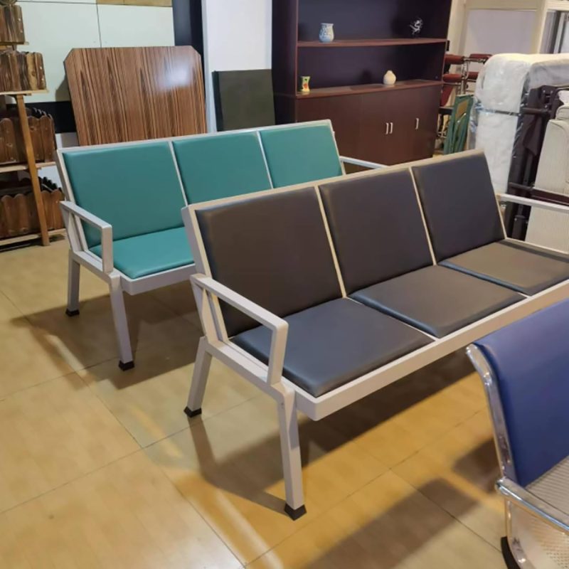 Green heavyduty waiting bench - Image 2
