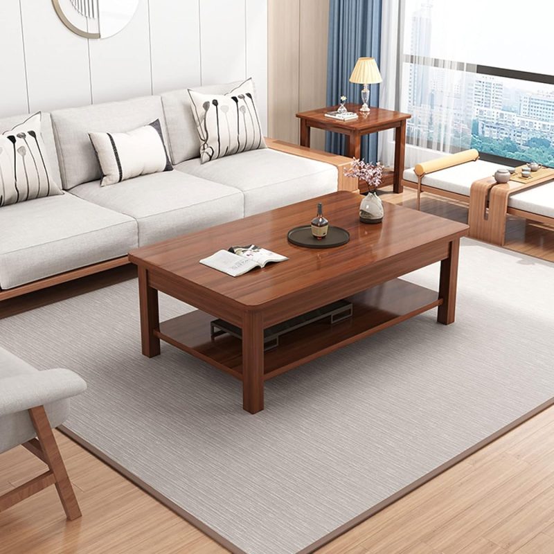 1200mm mahogany coffee table