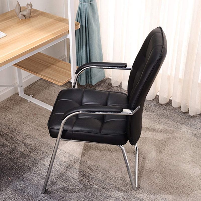 Leather Conference Visitor's Chair - Image 2
