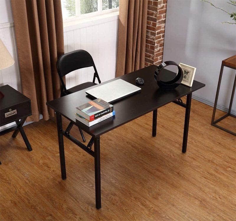 1.0m wooden foldable study table - Image 5