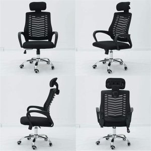 Swivel headrest office chair