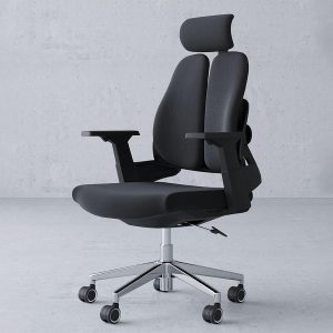 Comfortable fabric office chair