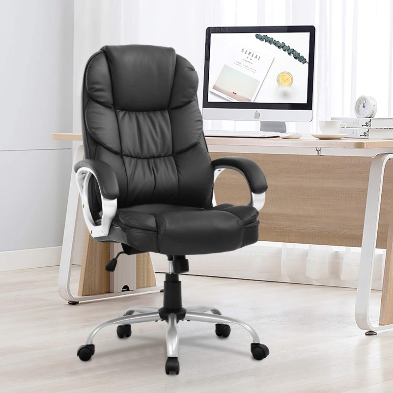 Leather office chair