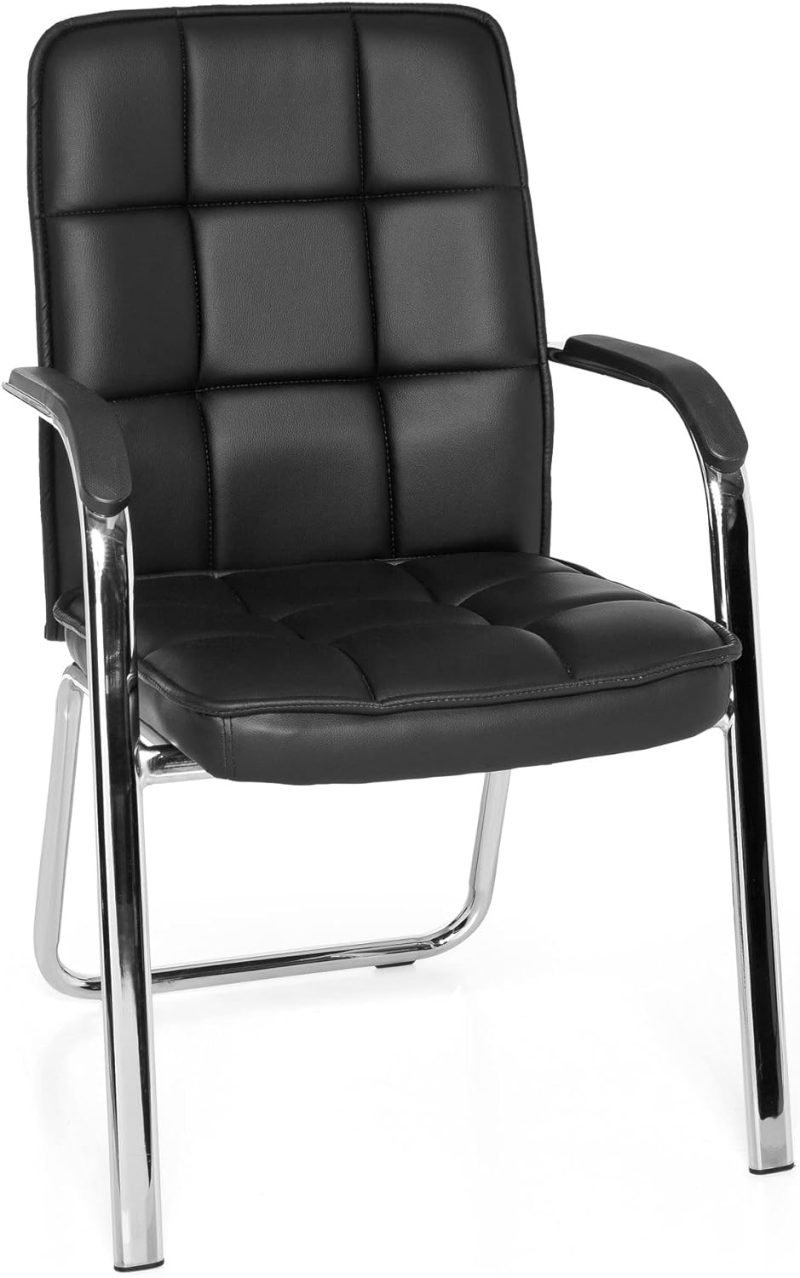 Leather executive visitor chair - Image 3