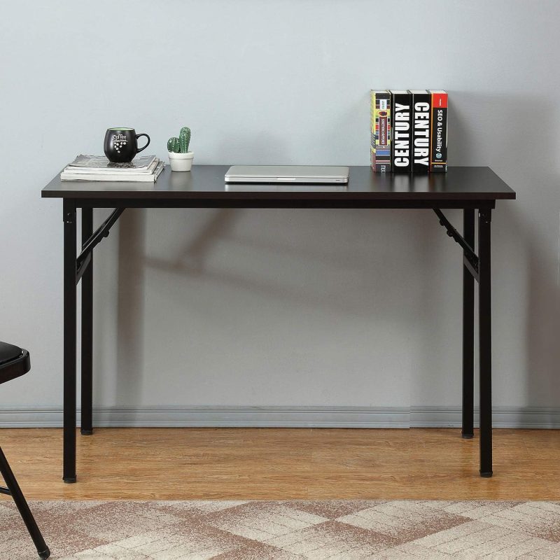 1.0m wooden foldable study table - Image 3