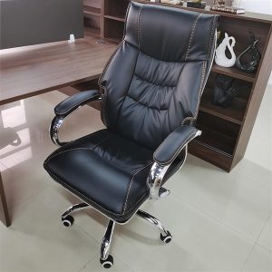 Black executive high back chair