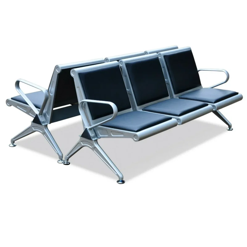 3-link padded heavyduty waiting bench - Image 4