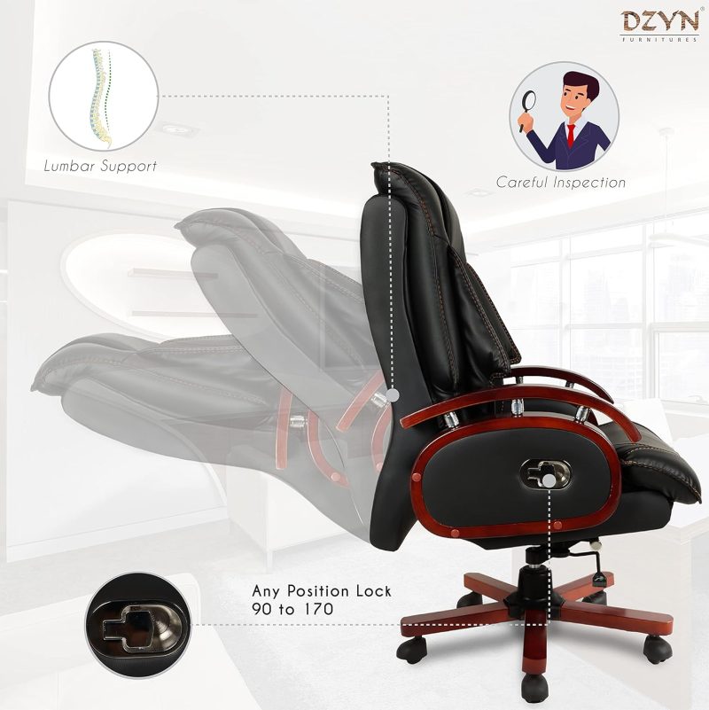 Director reclining executive office chair