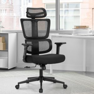 Reclining ergonomic office chair