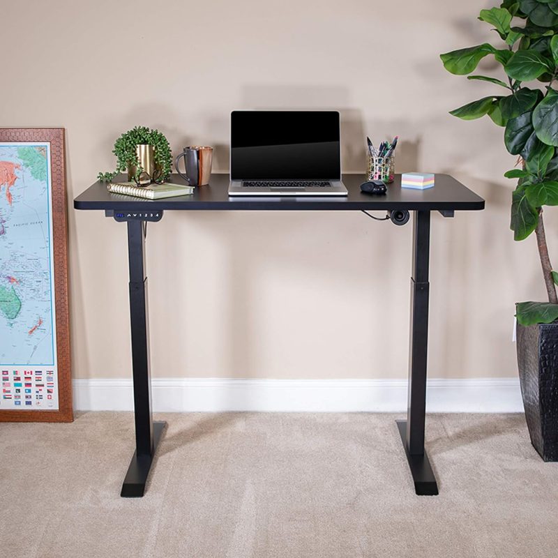 120cm black height adjustable standing desk - Image 3