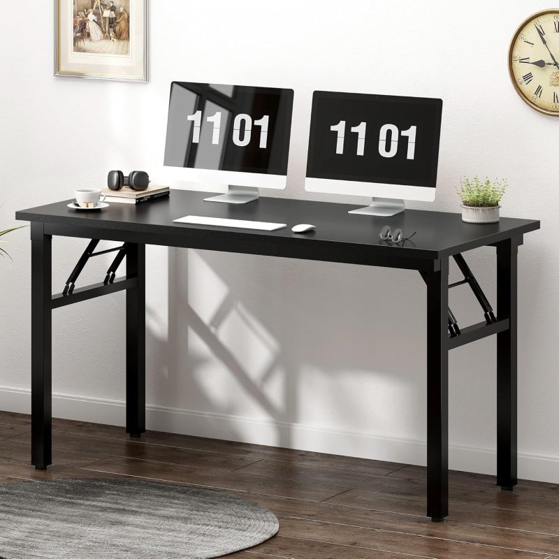 1.0m wooden foldable study table - Image 8