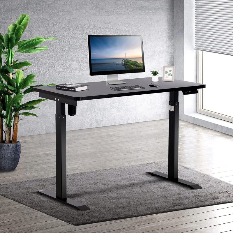 1.2m black electric standing table - Image 4