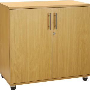 Beech executive office cupboard