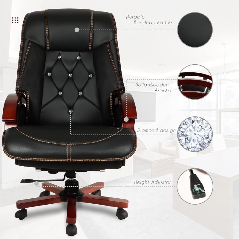 Director reclining executive office chair - Image 3