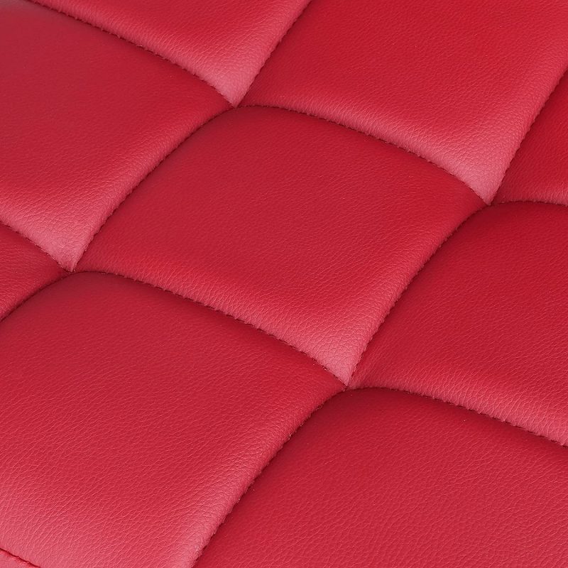 Modern Swivel Bar Stool -Red - Image 7
