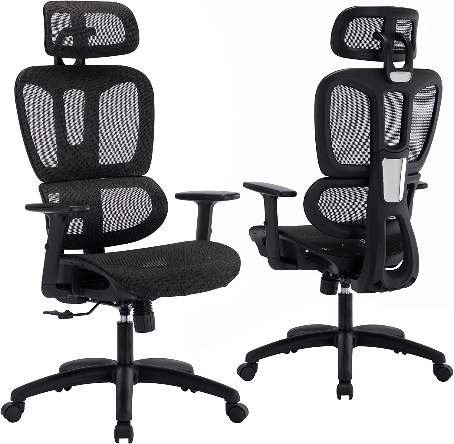 Furnways Mesh Back Work From Home Chair - Image 5