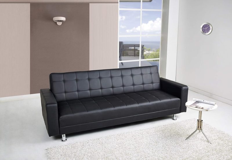 3-seater leather office sofa - Image 2