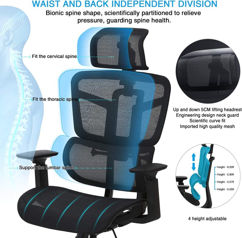 Reclining Office Chair -SUDOKU - Image 3