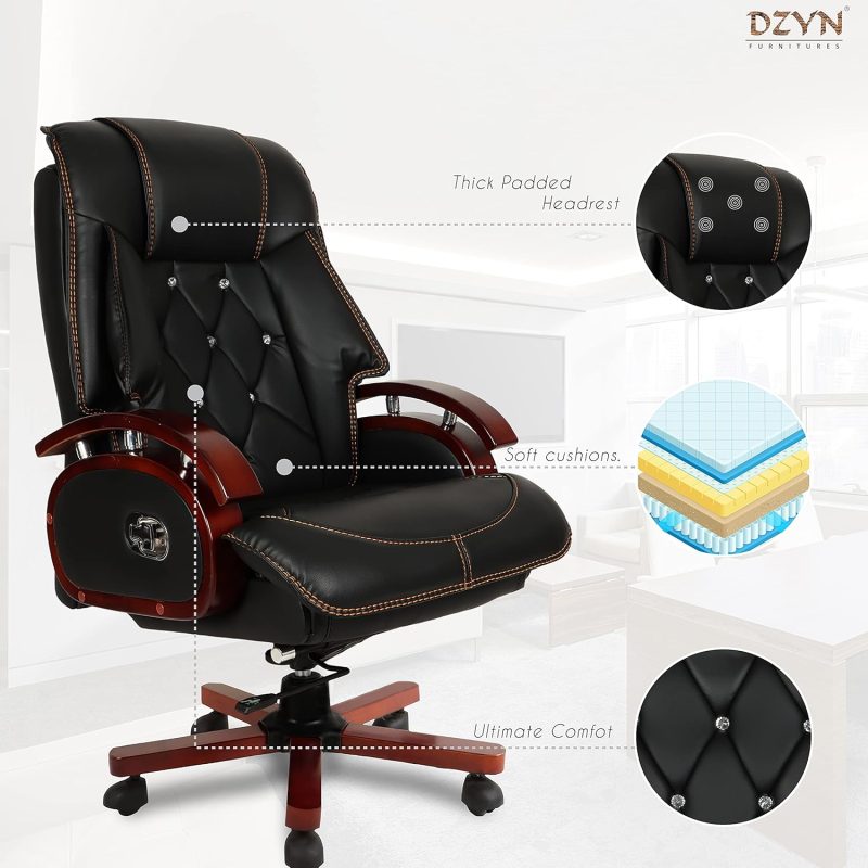 Director reclining executive office chair - Image 2