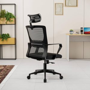 Mesh high back office seat