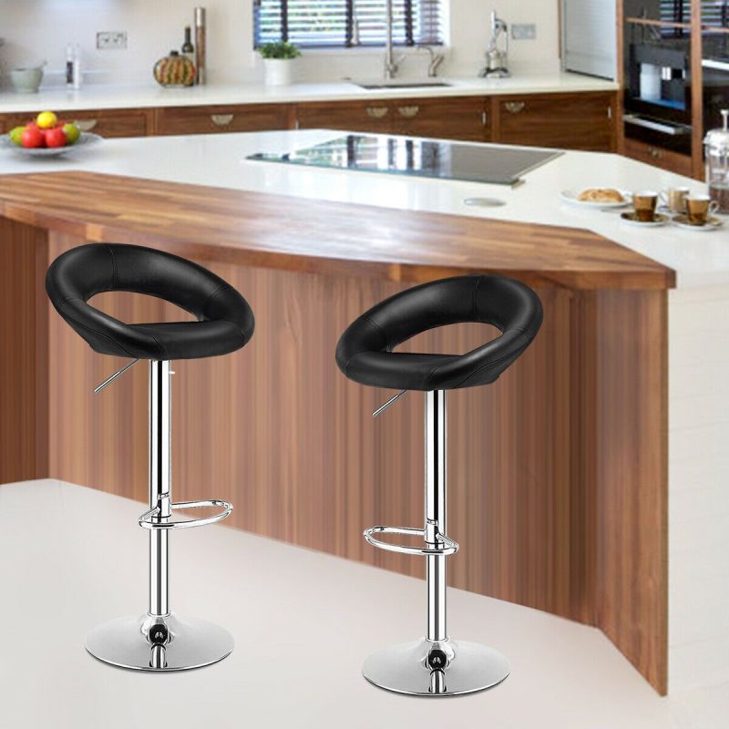 Modern height swivel barstool - Image 2