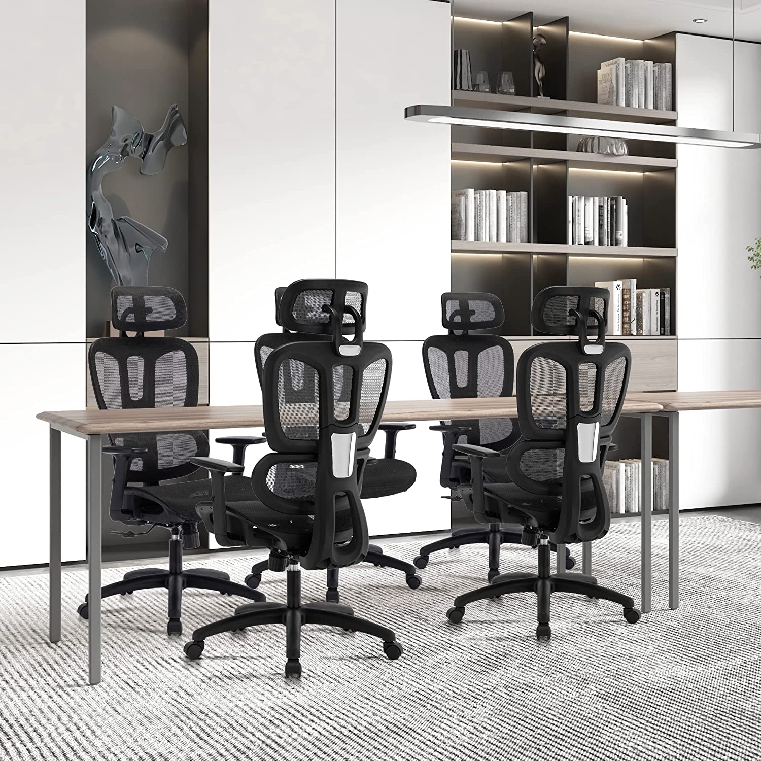 Furnways Mesh Back Work From Home Chair - Image 7