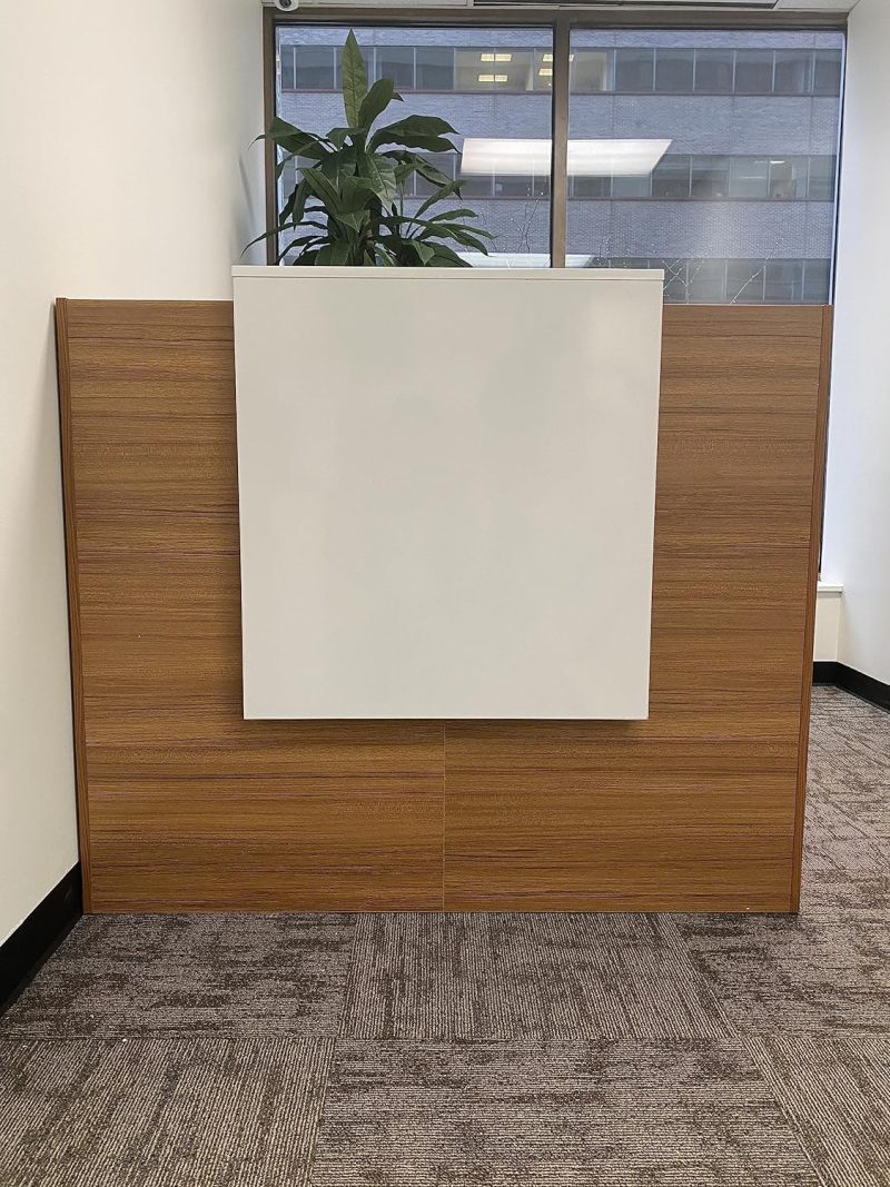1.2m standard reception desk - Image 3