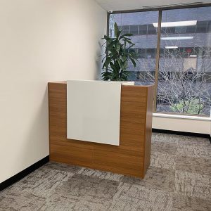 1.2m standard reception desk