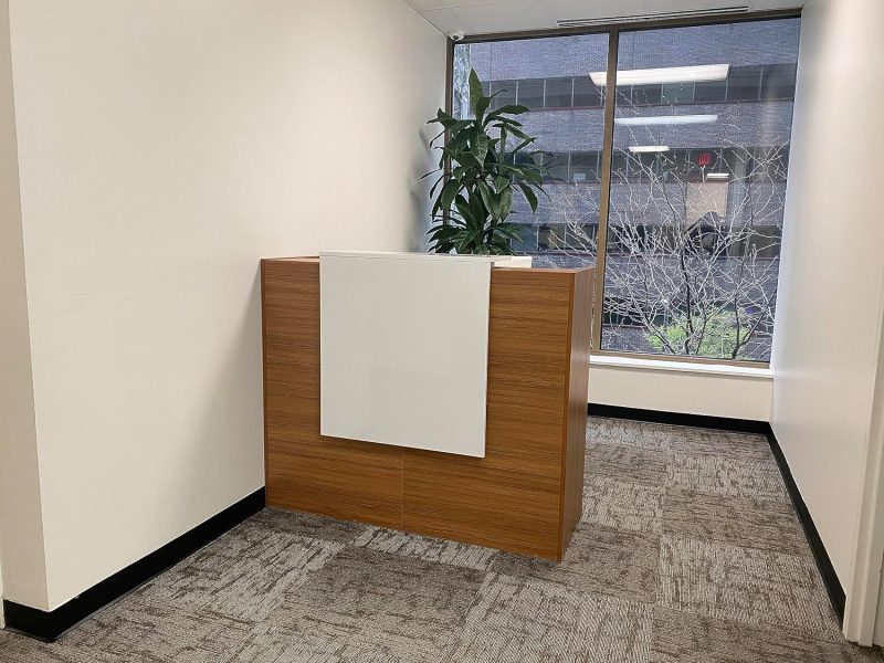 1.2m standard reception desk