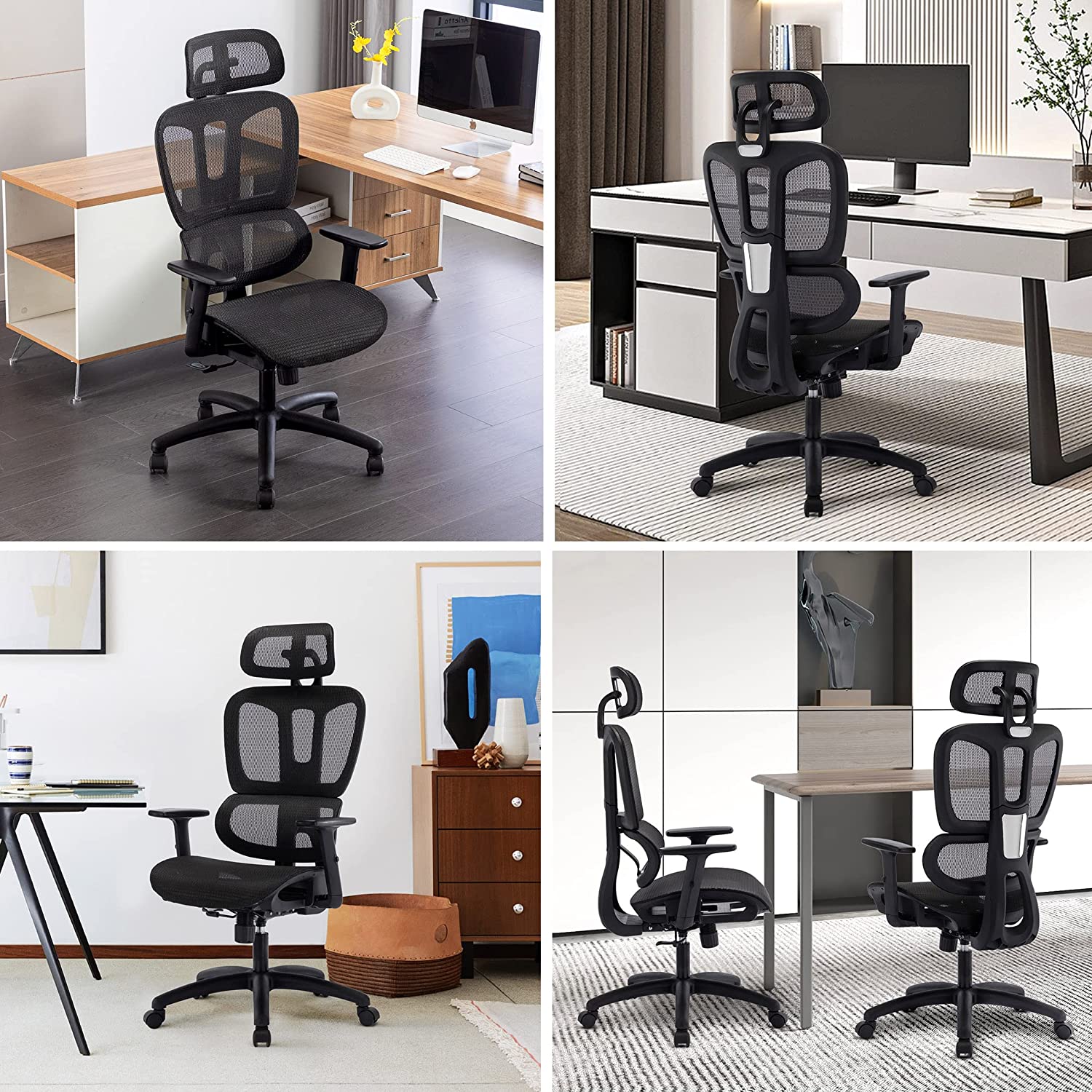 Furnways Mesh Back Work From Home Chair - Image 2